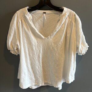 Free People White Top XS